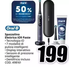 Oral b - Spazzolino Elettrico I09 Paste Oral b - Spazzolino Elettrico I09 Paste