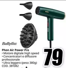Babyliss - Phon Air Power Pro Babyliss - Phon Air Power Pro