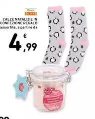 Calze Natalizie In Confezione Regalo Calze Natalizie In Confezione Regalo