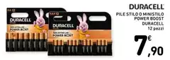 Duracell - Pile Stilo O Ministilo Power Boost Duracell - Pile Stilo O Ministilo Power Boost