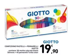 Giotto - Confezione Pastelli + Pennarelli