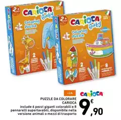 Carioca - Puzzle Da Colorare