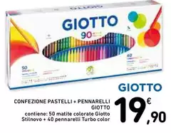 Giotto - Confezione Pastelli + Pennarelli Giotto - Confezione Pastelli + Pennarelli