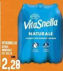 Vitasnella - Acqua Minerale Pet Vitasnella - Acqua Minerale Pet