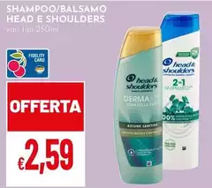 Head & Shoulders - Shampoo/Balsamo