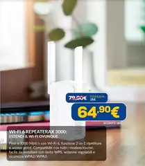 Whirlpool - Wi-fi 6 Repeater& 3000 Estendi Lw-fi O Vinque