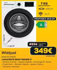 Whirlpool - Lavatrice WAM 762WB IT