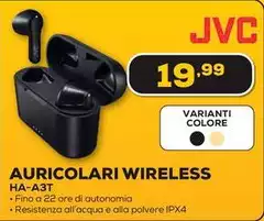Jvc - Auricolari Wireless HA-A3T Jvc - Auricolari Wireless HA-A3T