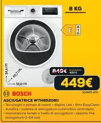 Bosch - Asciugatrice WTH85208II Bosch - Asciugatrice WTH85208II