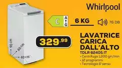 Whirlpool - Lavatrice Carica Dall'Alto