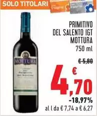 Mottura - Primitivo Del Salento IGT