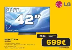 LG - Smart Tv 4K 42C55LA LG - Smart Tv 4K 42C55LA