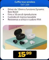 Boost - Cuffie True Wireless TAT1209