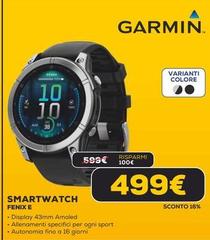 Garmin - Smartwatch Fenixe Garmin - Smartwatch Fenixe