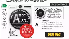 LG - Lavatrice Intelligente Next AI DDTM F4X9009TWCE LG - Lavatrice Intelligente Next AI DDTM F4X9009TWCE