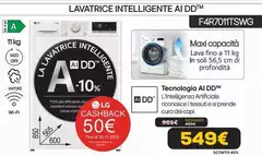 LG - Lavatrice Intelligente AI DDTM F4R7011TSWG LG - Lavatrice Intelligente AI DDTM F4R7011TSWG