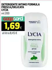 Lycia - Detergente Intimo Formula Fresca/Delicata Lycia - Detergente Intimo Formula Fresca/Delicata