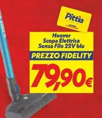 Hoover - Scopa Elettrica Senza Filo 22v6lu Hoover - Scopa Elettrica Senza Filo 22v6lu