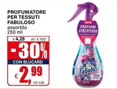 Fabuloso - Profumatore Per Tessuti