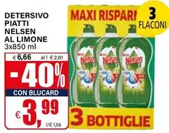 Nelsen - Detersivo Piatti Al Limone