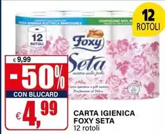 Foxy - Carta Igienica Seta