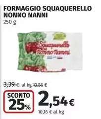 Nonno Nanni - Formaggio Squaquerello Nonno Nanni - Formaggio Squaquerello