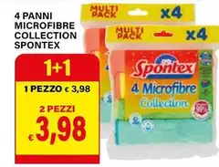Spontex - 4 Panni Microfibre Collection Spontex - 4 Panni Microfibre Collection