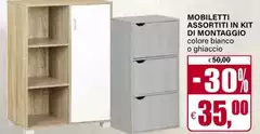 Mobiletti Assortiti In Kit Di Montagio