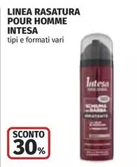 Intesa - Linea Rasatura Pour Homme Intesa - Linea Rasatura Pour Homme