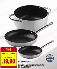 Ghidini - Pentolame Antiaderente Linea Smart