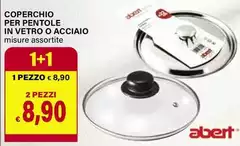 Abert - Coperchio Per Pentole In Vetro O Acciaio