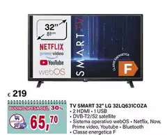 LG - Tv Smart 32" 32LQ631COZA LG - Tv Smart 32" 32LQ631COZA