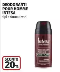 Intesa - Deodoranti Pour Homme Intesa - Deodoranti Pour Homme
