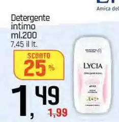 Lycia - Detergente Intimo