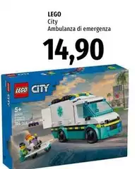 Lego - City Ambulanza Di Emergenza