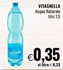 Vitasnella - Acqua Naturale Vitasnella - Acqua Naturale