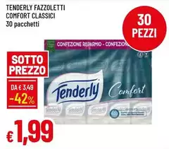 Tenderly - Fazzoletti Comfort Classici Tenderly - Fazzoletti Comfort Classici