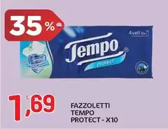 Tempo - Fazzoletti Protect - X10