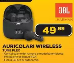 Jbl - Auricolari Wireless Tune Flex