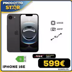 Star - Iphone 16e