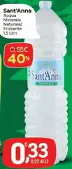 Sant'anna - Acqua Minerale Naturale/ Frizzante Sant'anna - Acqua Minerale Naturale/ Frizzante
