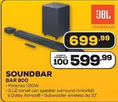 Jbl - Soundbar BAR 800