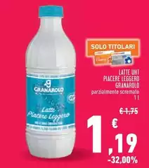 Granarolo - Latte Uht Piacere Leggero Granarolo - Latte Uht Piacere Leggero
