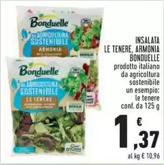 Bonduelle - Insalata Le Tenere, Armonia Bonduelle - Insalata Le Tenere, Armonia