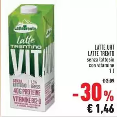 Latte trento - Latte UHT Latte trento - Latte UHT