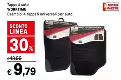 Worktime - Tappeti Auto