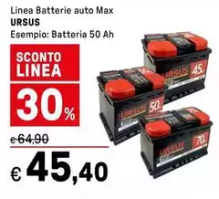 Ursus - Linea Batterie Auto Max