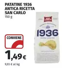 San Carlo - Patatine 1936 Antica Ricetta San Carlo - Patatine 1936 Antica Ricetta