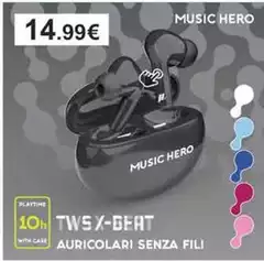 Hero - Tws X-beht Auricolari Senza Fili Hero - Tws X-beht Auricolari Senza Fili