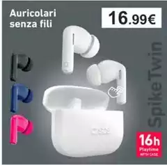 Playtime - Auricolari Senza Fili Playtime - Auricolari Senza Fili